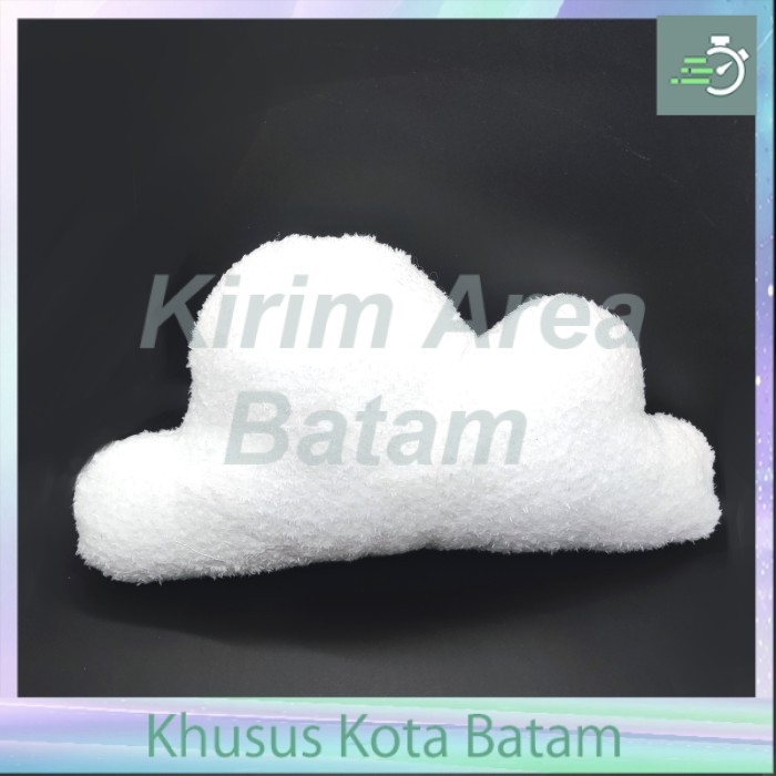 boneka awan putih fluffy