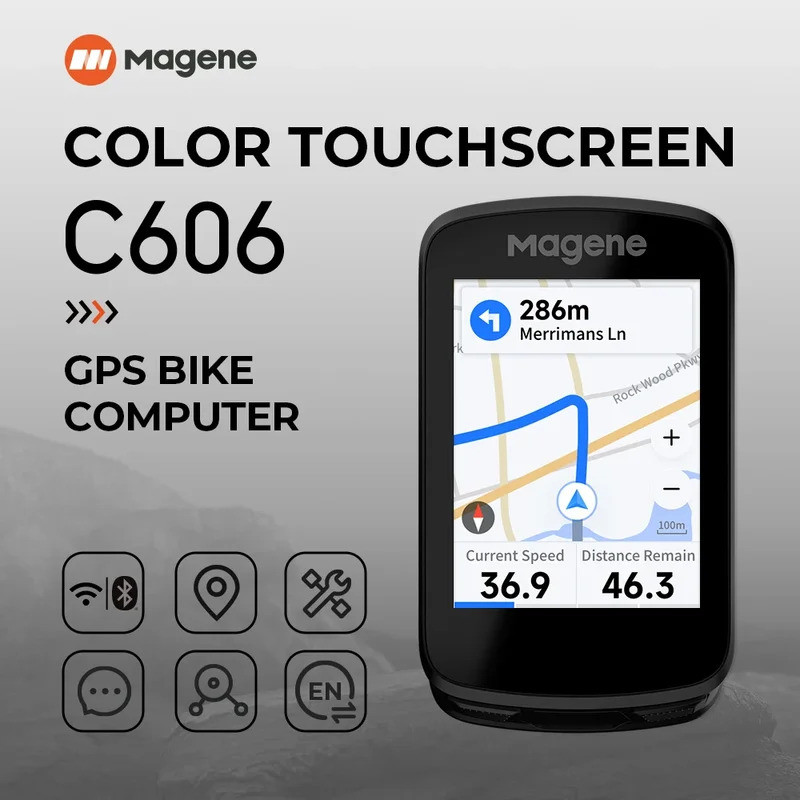 Elektronik C606 GPS WiFi Bluetooth 2.8 inch Bluetooth Ionic