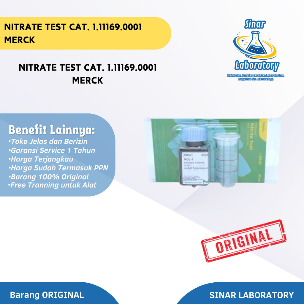 Nitrate Test Cat. 1.11169.0001 Merck