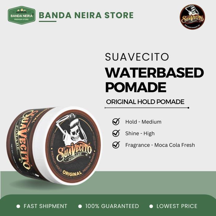 Suavecito Original Hold Waterbased Water Based Pomade