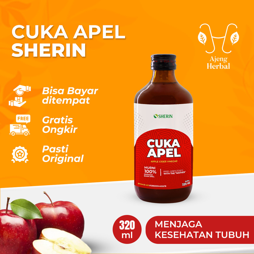 Cuka Apel Sherin 320ml