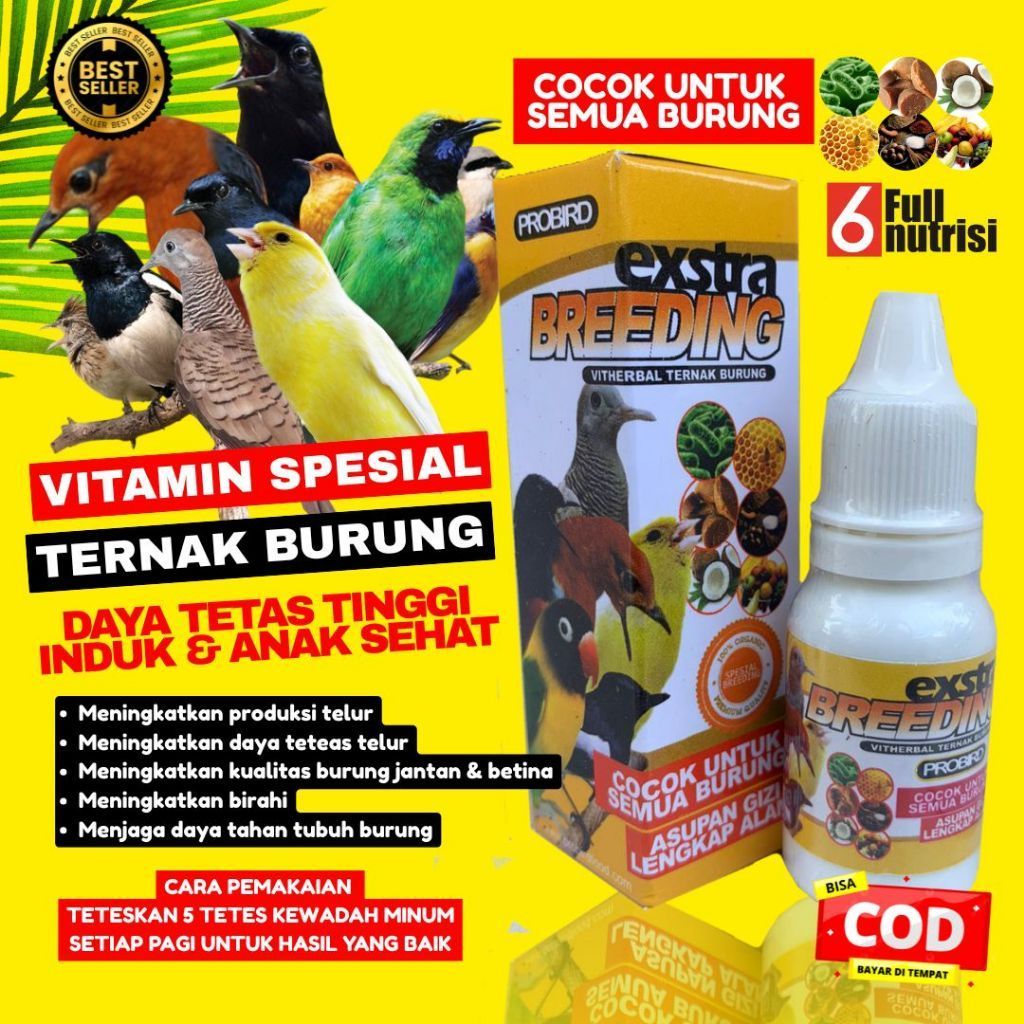 vitamin ternak burung - EXTRA BREEDING