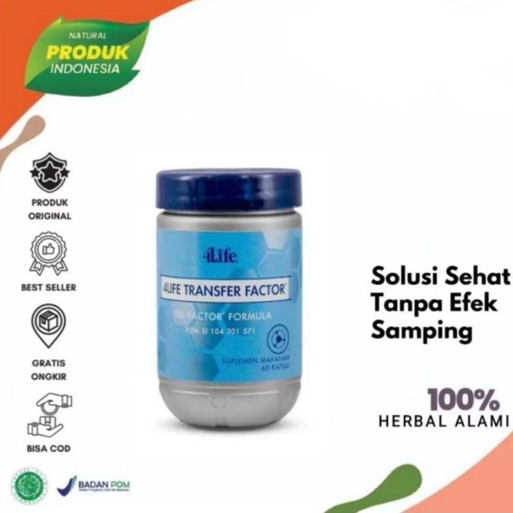 4life transfer factor tri factor formula isi 60kapsul