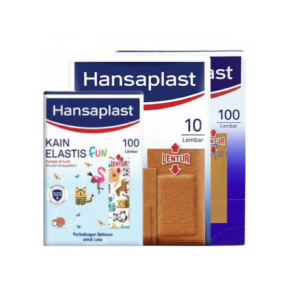 Hansaplast Kain Elastis 10's - 100's