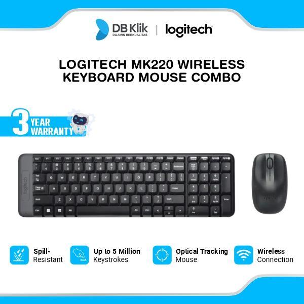 Elegance id Keyboard Mouse Wireless Logitech MK220