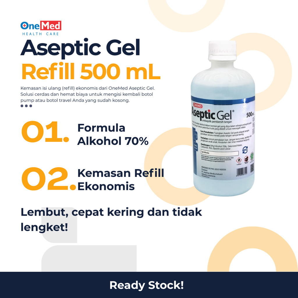 ASEPTIC GEL 500ML REFILL OM