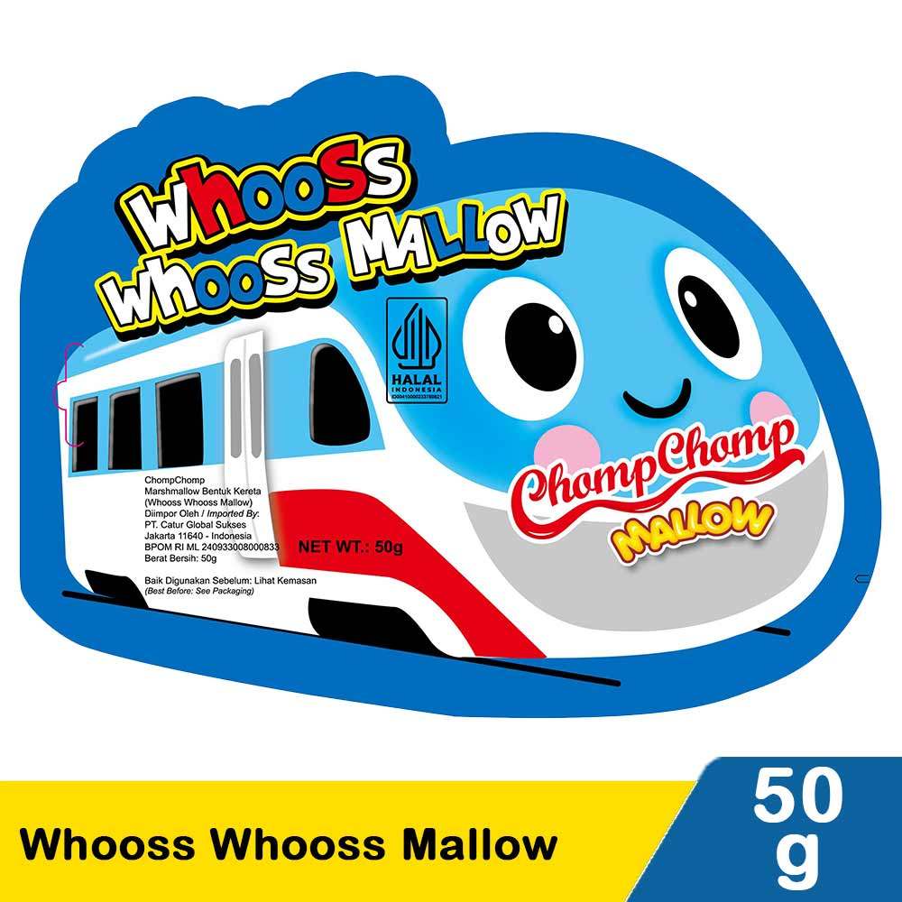 CHOMP CHOMP WHOOSS WHOOSS MALLOW  50g