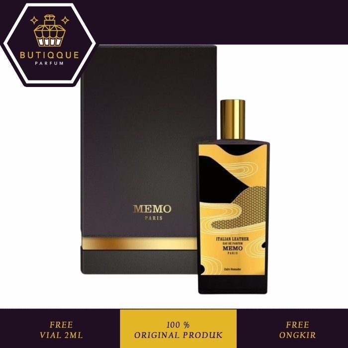 Memo Paris Italian Leather EDP 75ml Box Segel + Batchcode