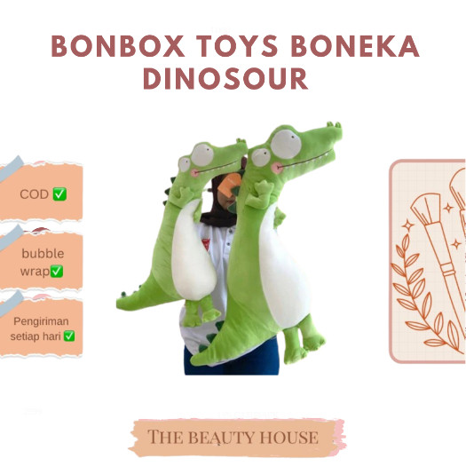 BONBOX BONEKA LAZY DINOSOUR