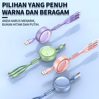 Charging Fast Usb Micro Android Apple 3 in 1 Data Kabel Type C Micro USB