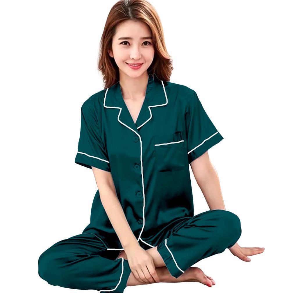 CP PIYAMA  SETELAN KATUN  POLOS