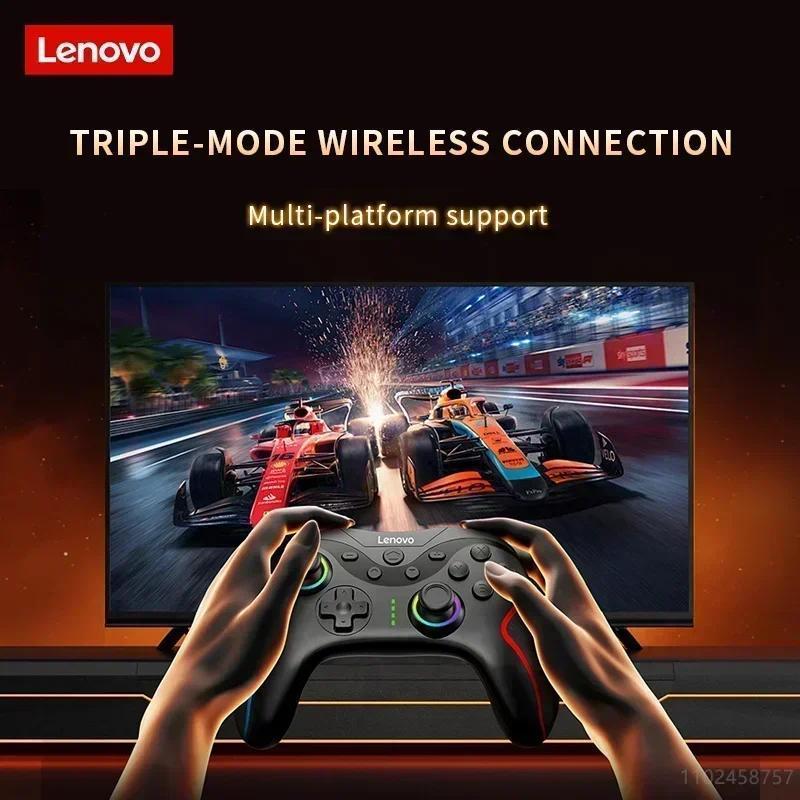 Lenovo S01 Wireless Bluetooth Controller for Nintendo Switch Pro Gamepad Compatible Switch Pro/Oled/Lite/PC/Android IOS Joystick