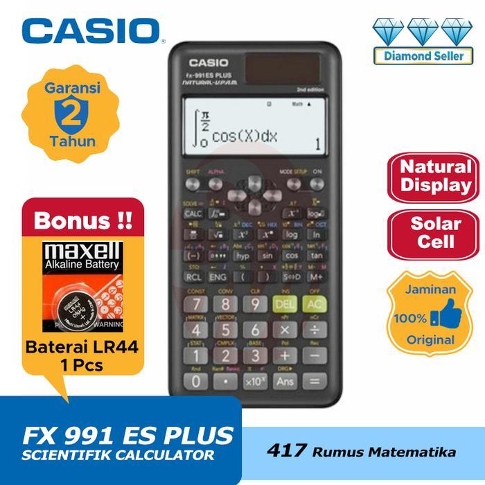 CASIO CALCULATOR FX 991 ES PLUS-2 Kalkulator - BLACK