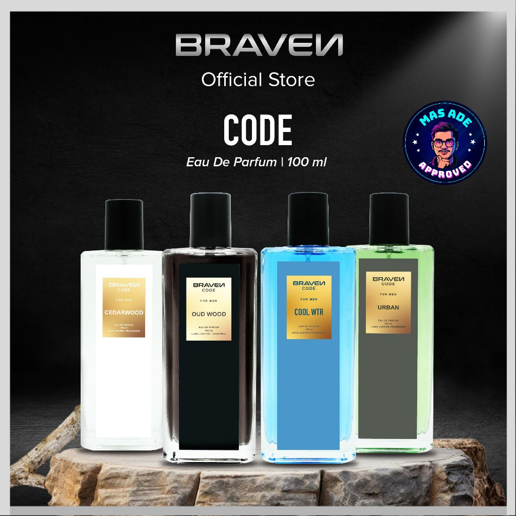 BRAVEN EDP CODE SERIES | PARFUM PRIA 100ML (inspired)