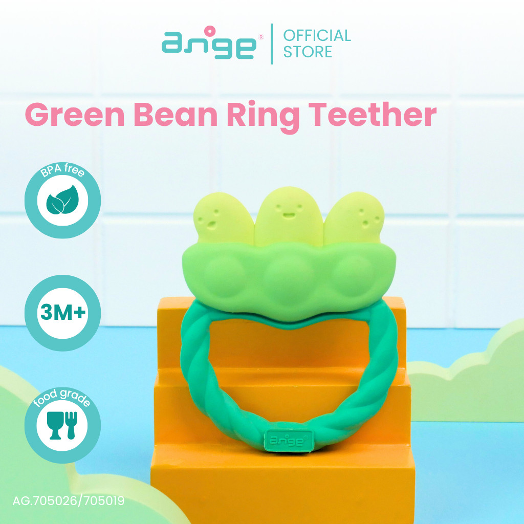 Ange Green Bean Teether