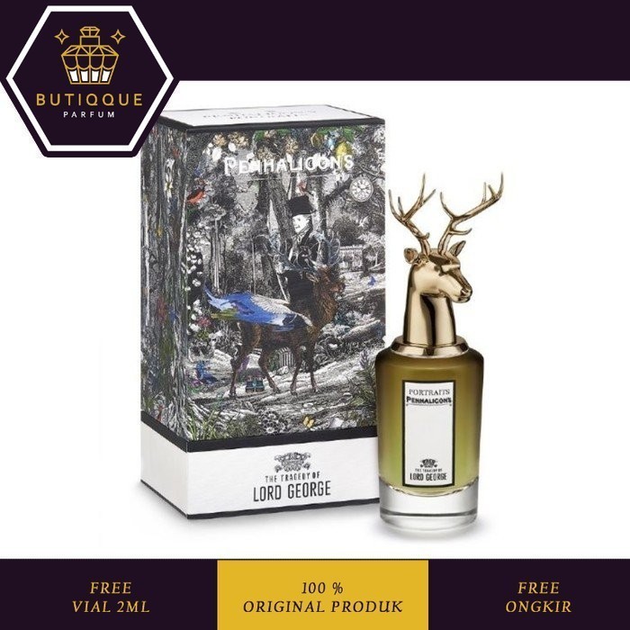 Penhaligon Lord George EDP 75ML  Box Segel + Batchcode