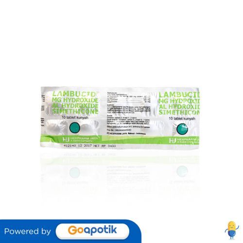 Lambucid Strip Isi 10 Tablet