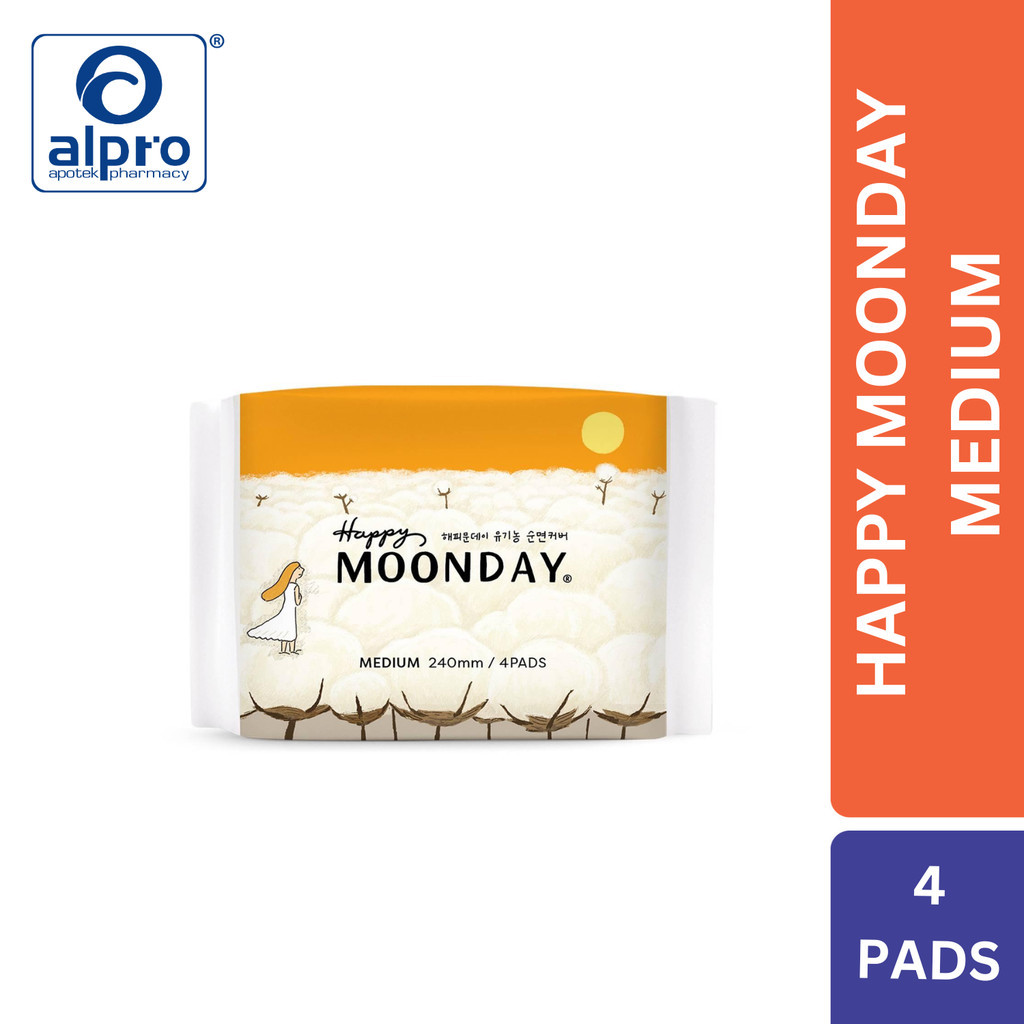 Happy Moonday Overnight 2 Pads