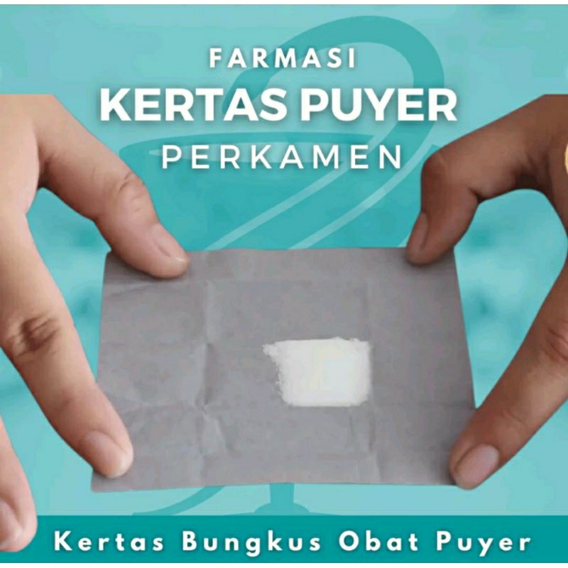 kertas perkamen puyer