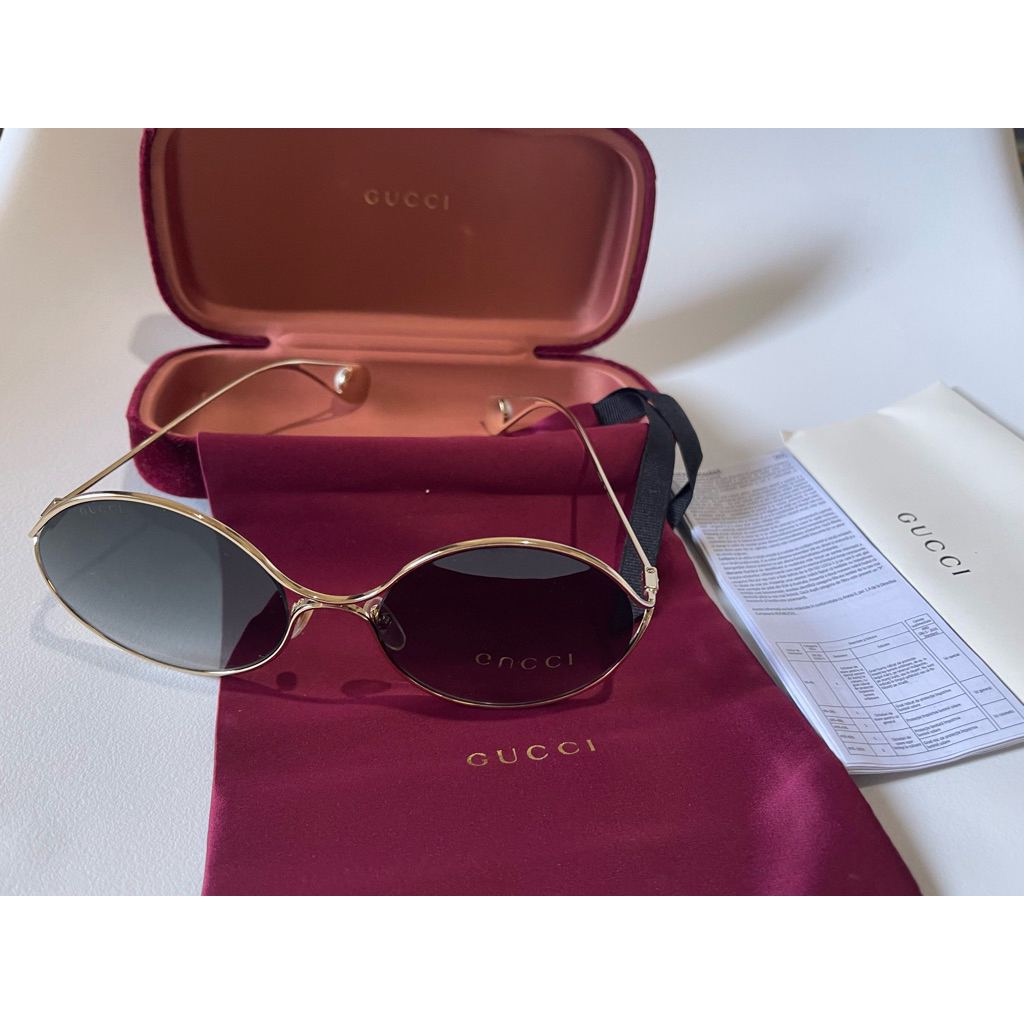 Gucci Round Frame Sunglasses