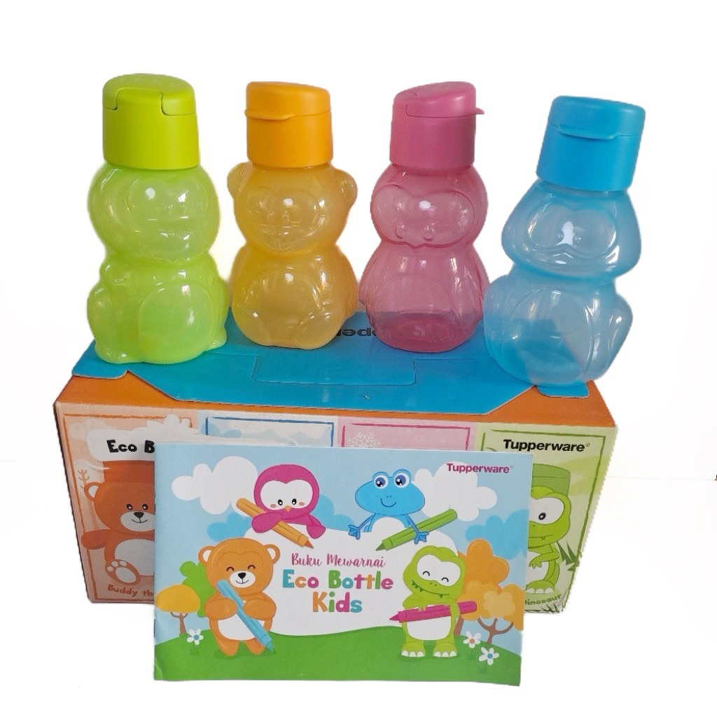 Tupperware Eco Bottle Set Isi 4