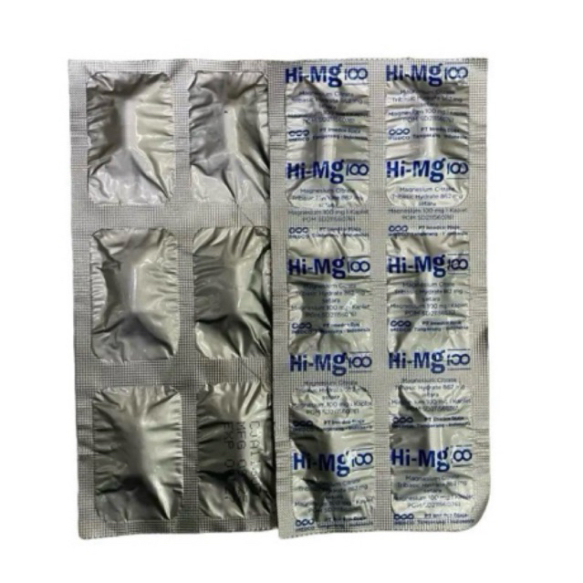 Suplemen Hi-mg 100 perstrip 6 capsul