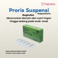 PRORIS 1 STRIP @ 5 SUPPOSITORIA