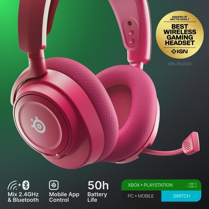 Steelseries Arctis Nova 7P / 7X Gen 2 Wireless Multi-Platform - Gaming Headset
