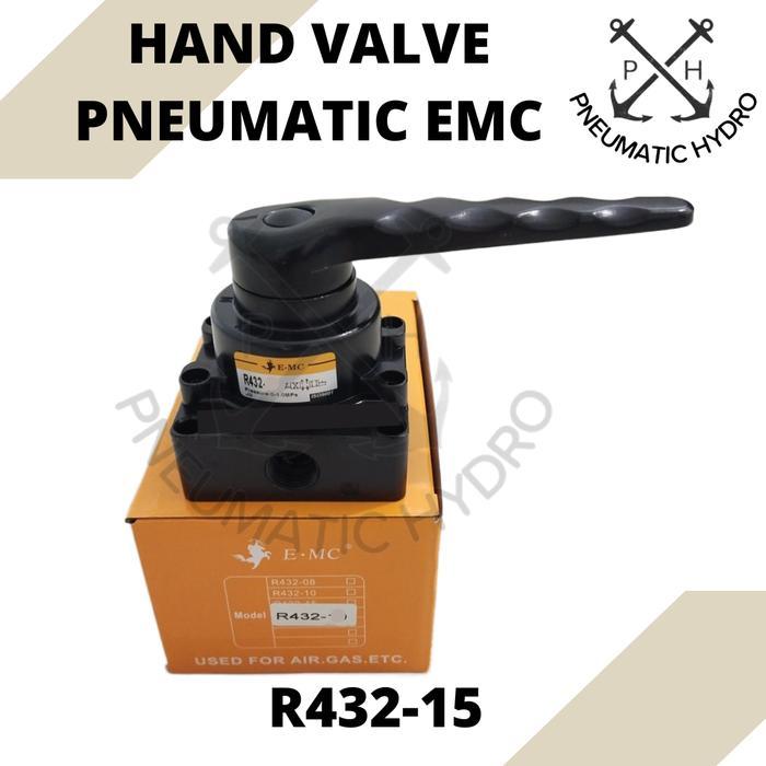 Hand Valve Pneumatic Emc R432-15