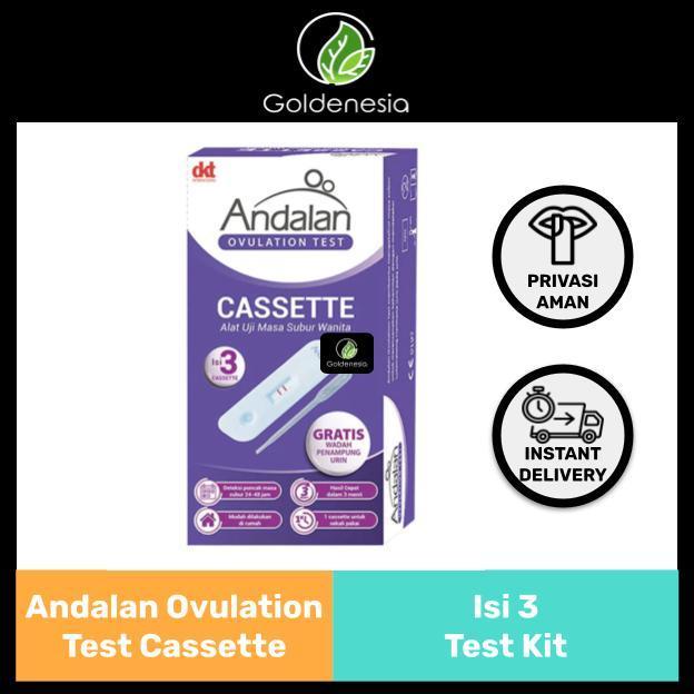 Andalan Ovulation Test 3'S + Urine Cup