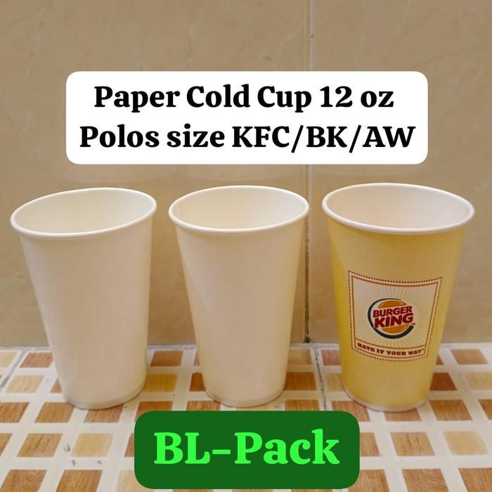 paper cold cup 12 oz polos