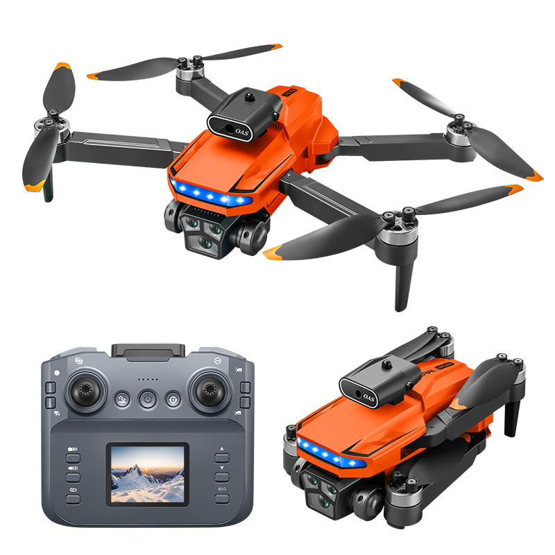 P18 LCD Screen Control RC Drone with Dual 8K Camera Obstacle Avoidance Quadcopter Electronic Control
