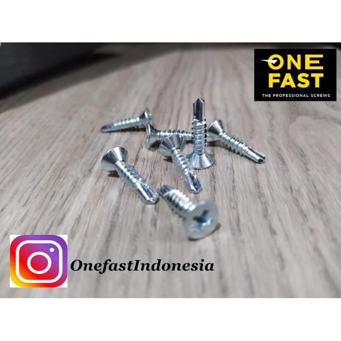 #8x16 SKRUP CSK DRILLING PUTIH