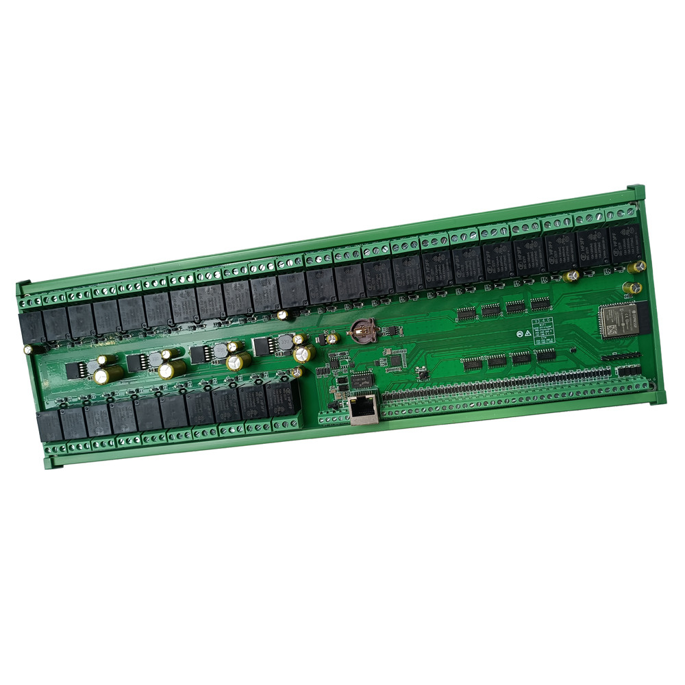 Ethernet Relay Board Module ESP32 RTC MQTT Modbus HTTP Home Assistant Node Red DIN35 Rail