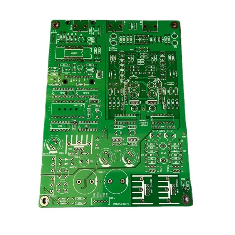 PCM56P*2 DAC COAXIAL INPUT DECODING BOARD CS8412CS RECEPTION SAA7220 DIGITAL FILTERING SUPPORT I2S