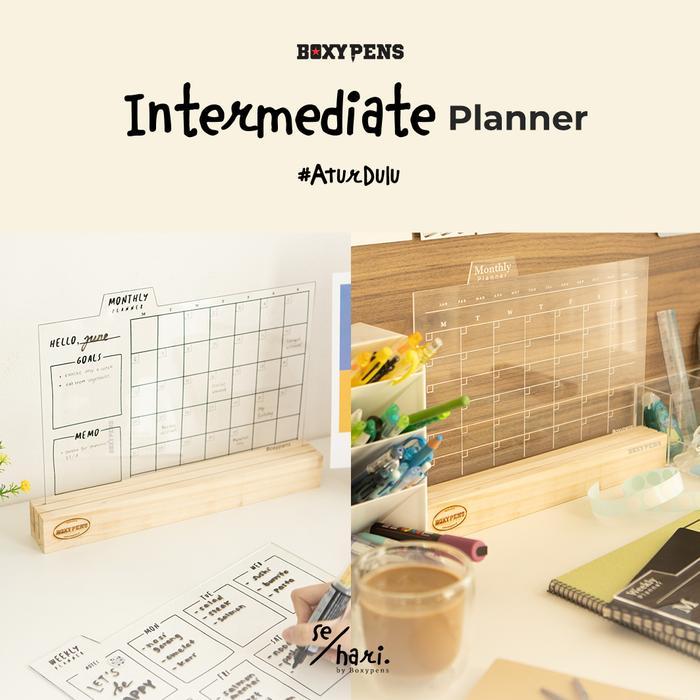 Sale- Acrylic Package Intermediate Planner
