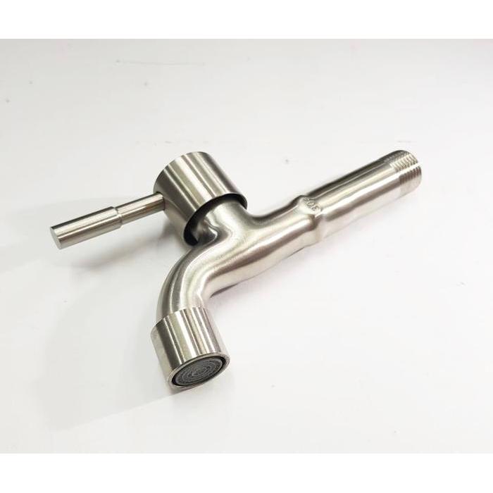 Keran Tembok Stainless Panjang