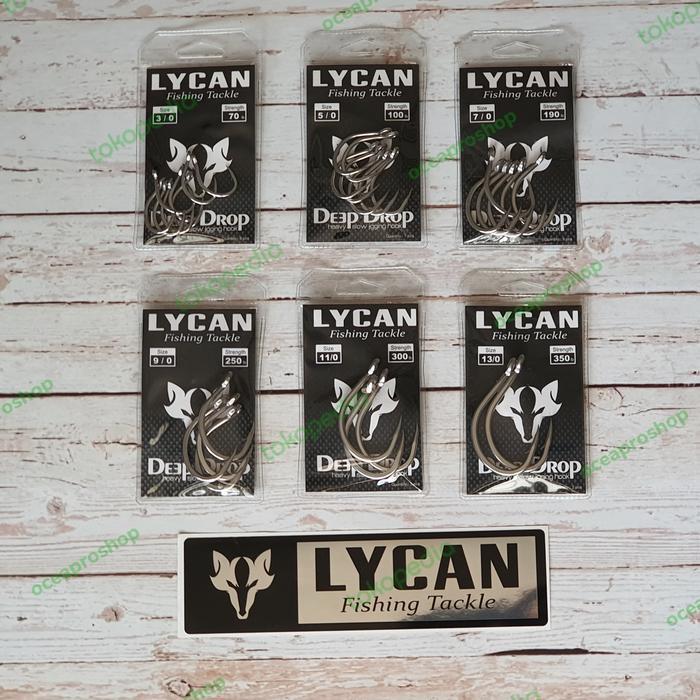 Lycan Deep Drop Jigging Hook #Gratisongkir