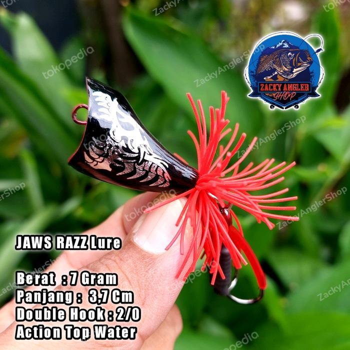 Jaws 3,7 Razz Lure Umpan Casting Gabus
