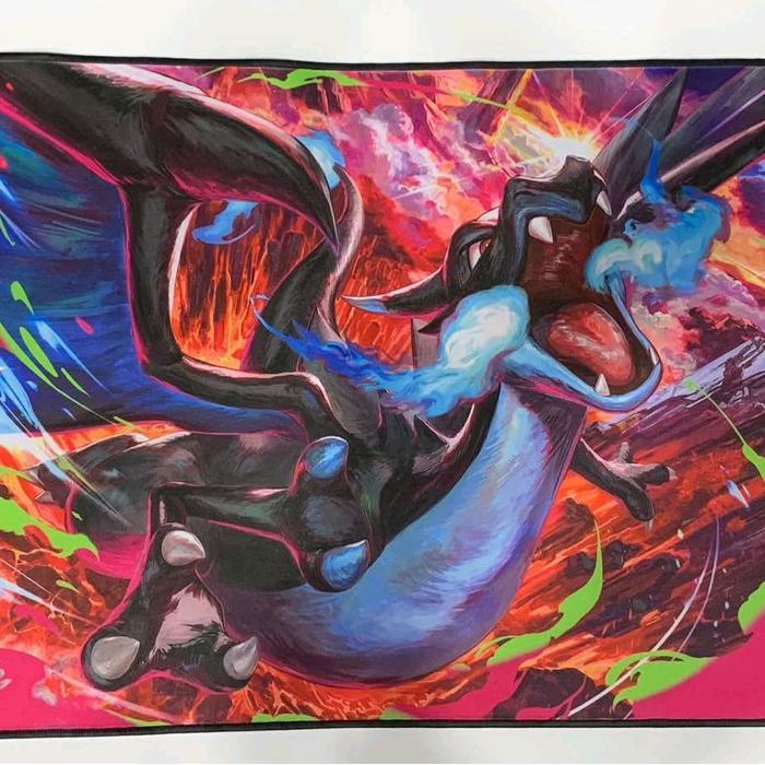 playmat mega charizard ex upc phantasmal flame