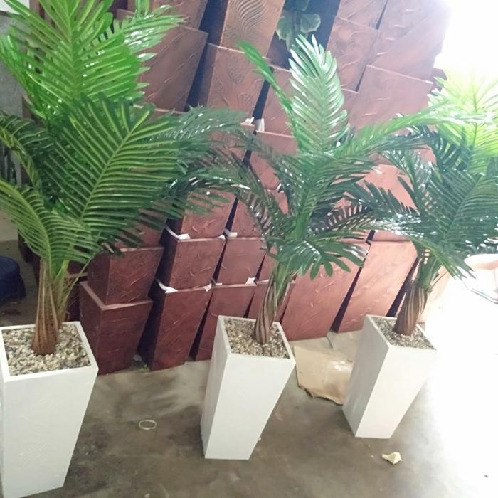 pohon palem bunga plastik bunga hias artificial