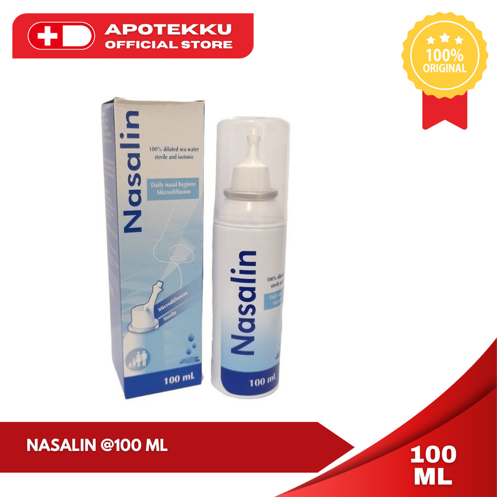 Nasalin Spray 100ml - Semprot Hidung (Pencuci Hidung)