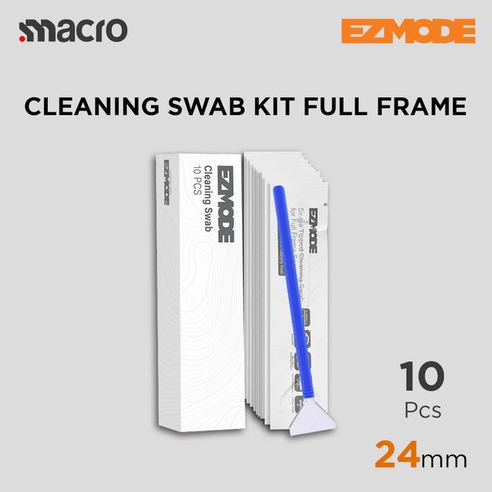 EZMODE 24mm Full-Frame Sensor Cleaning Stick Kit Set - 10 PC