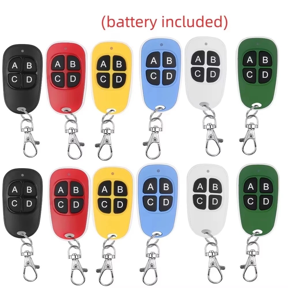 50PC Remote Control 433mhz Car Key Garage Door Gate Opener Controller Duplicator Clone Cloning Code