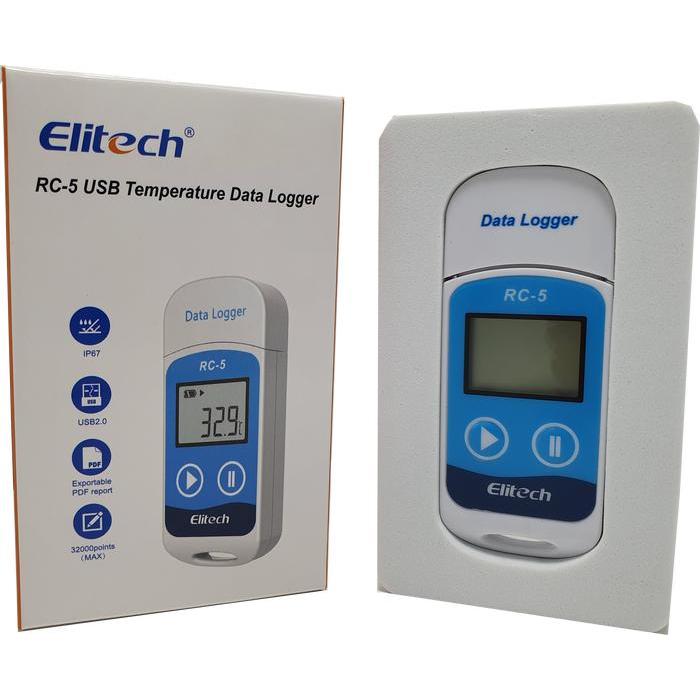 "New" RC-5 TEMPERATURE DATA LOGGER USB ELITECH ORIGINAL