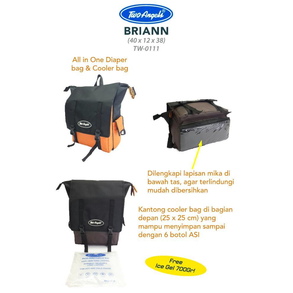 BRIAN cooler bag Two angels BISA GOSEND!