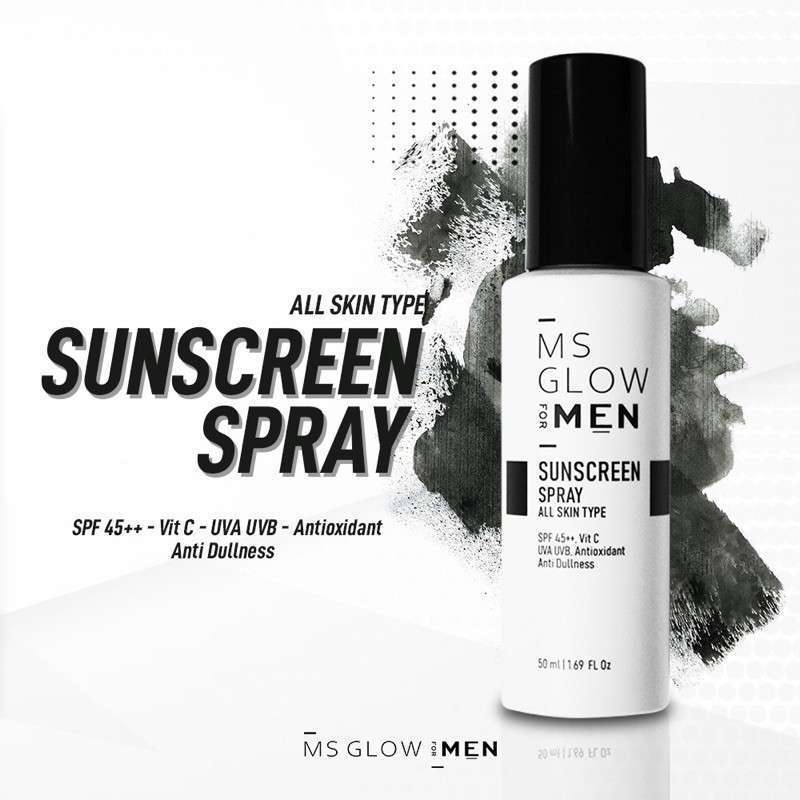 MS Glow For Men Sun Screen Spray