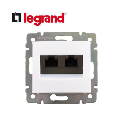 Legrand Socket Data Valena Rj 45 Cat.6 - 2 Outlet 774243