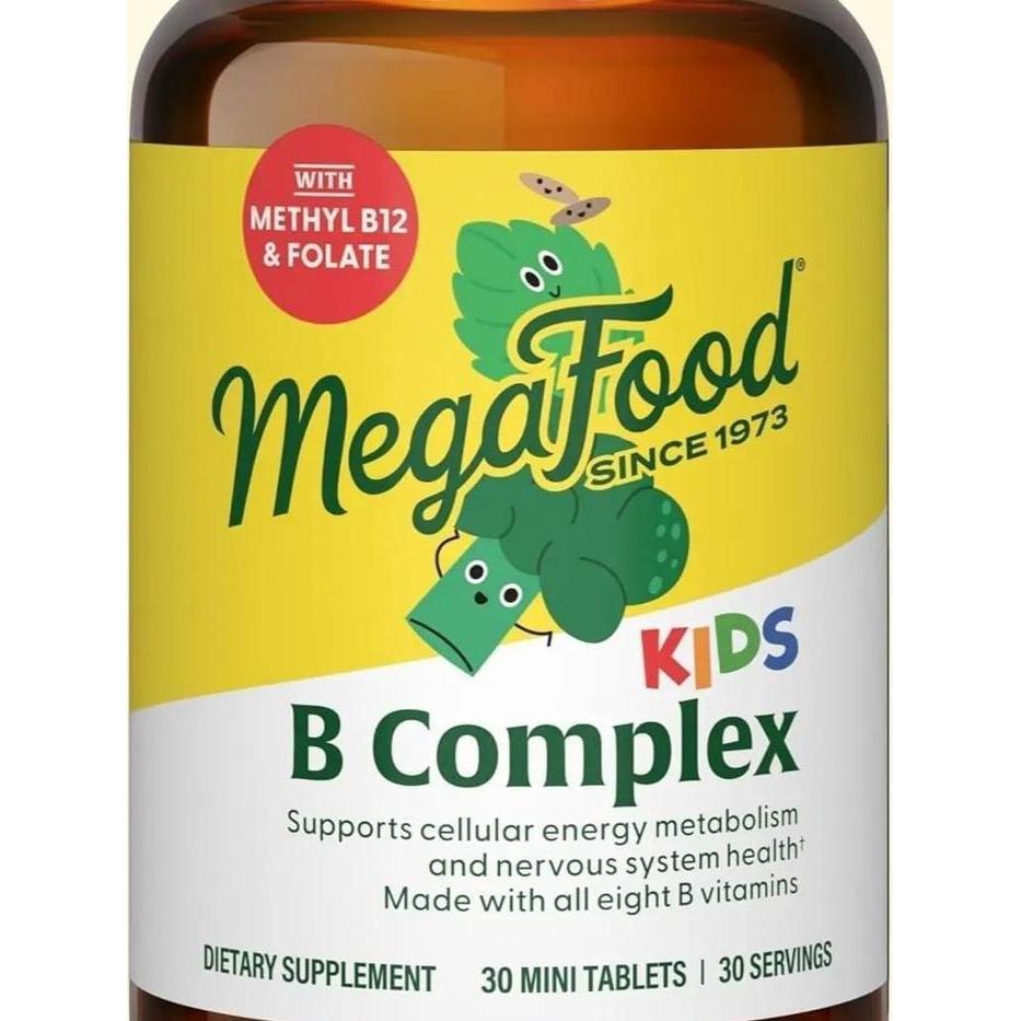 MegaFood Kids B Complex 30 Mini Tablets
