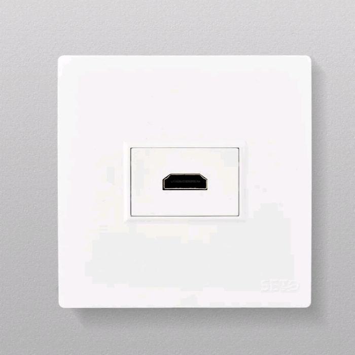 Faceplat Outlet Stop Kontak HDMI